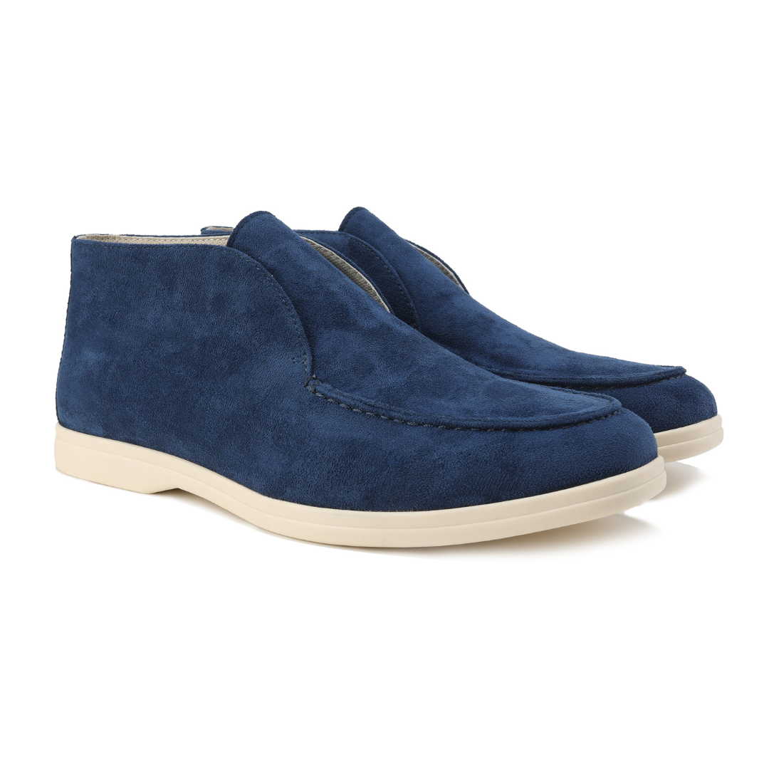 Lenoir™ | Mocassins hauts en daim