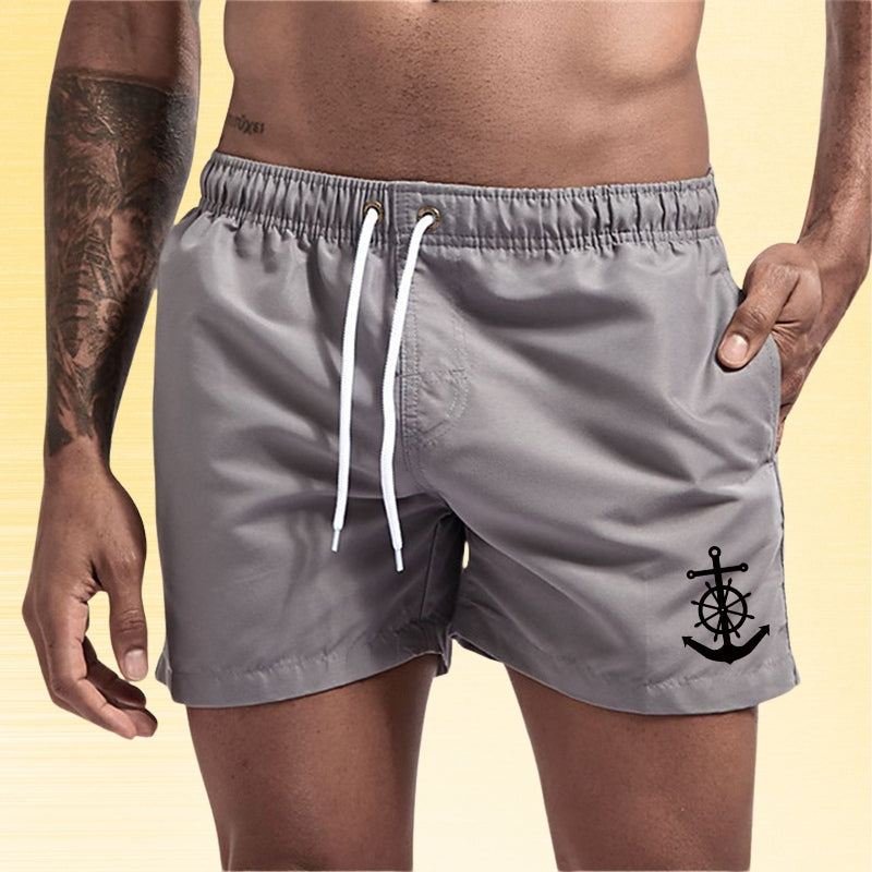 Lenoir™ - Short élégant à taille élastique avec poches