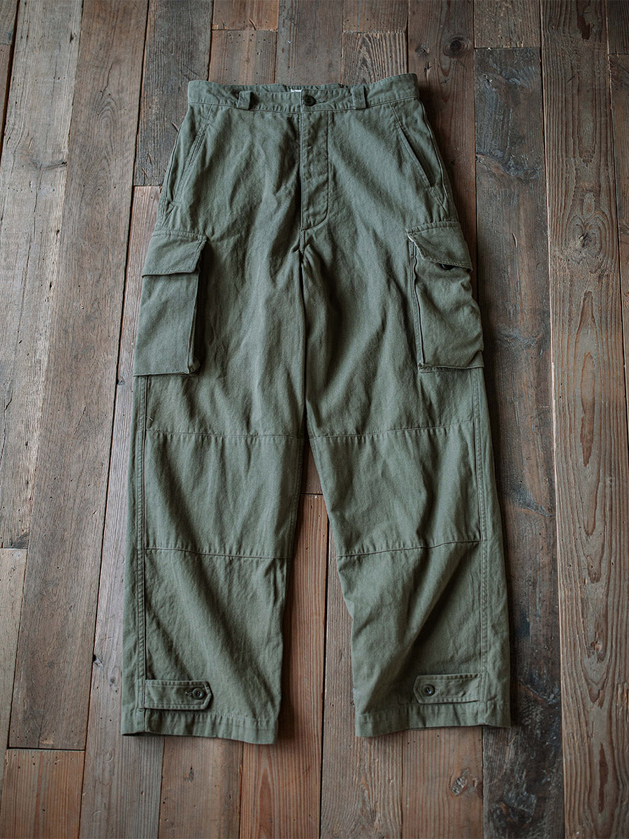 Lenoir™ | Pantalon militaire M-47 en tissu chevron
