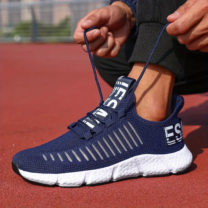 Lenoir™ | Baskets rayées respirantes