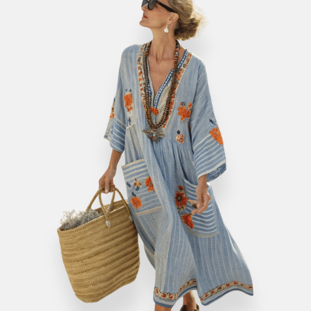 Lenoir™ | Robe kaftan minimaliste et fraîche