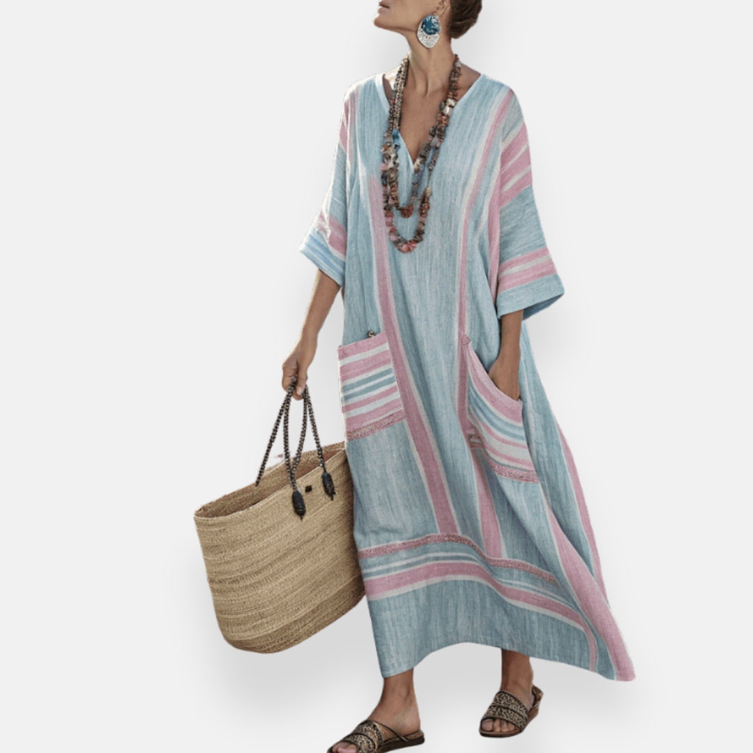 Lenoir™ | Robe kaftan artistique et douce