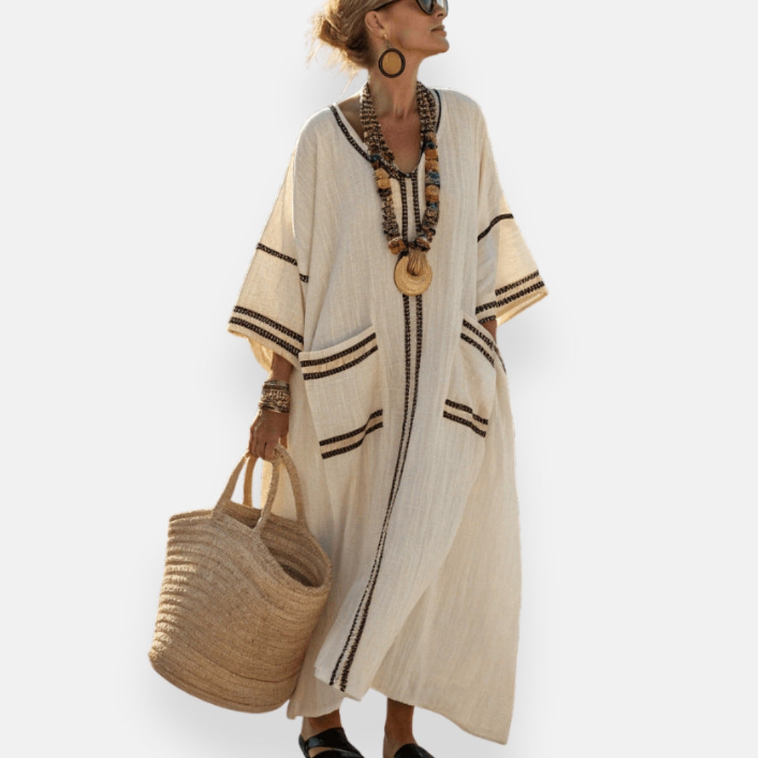 Lenoir™ | Robe Kaftan Relax et Naturelle