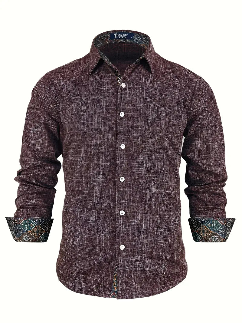 Lenoir™ | Chemise boutonnée à manches longues
