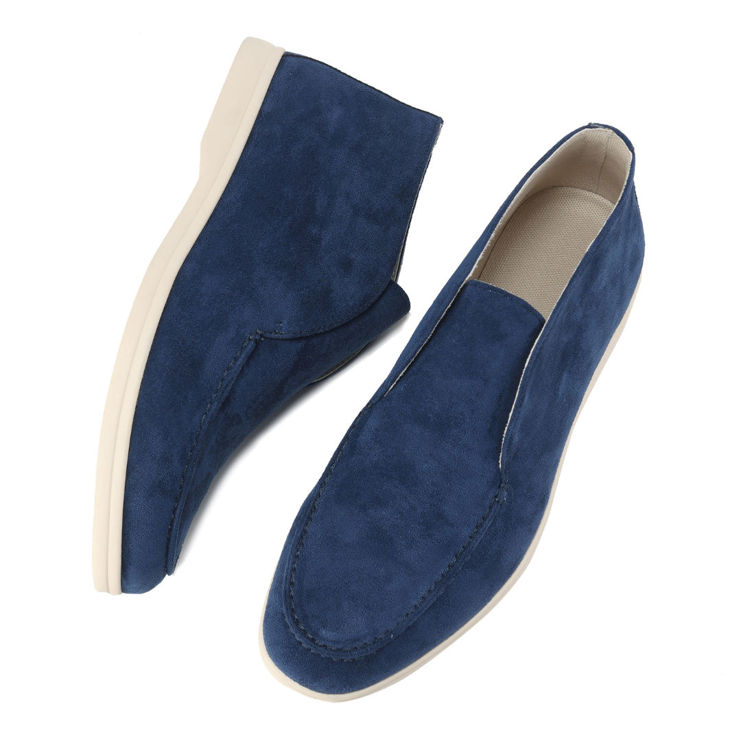 Lenoir™ | Mocassins hauts en daim