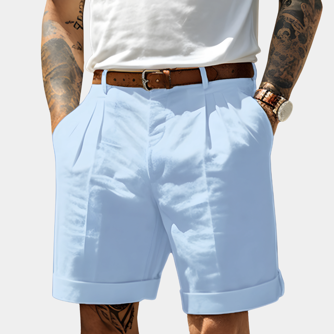 Lenoir™ | Bermudas élégants en coton respirant