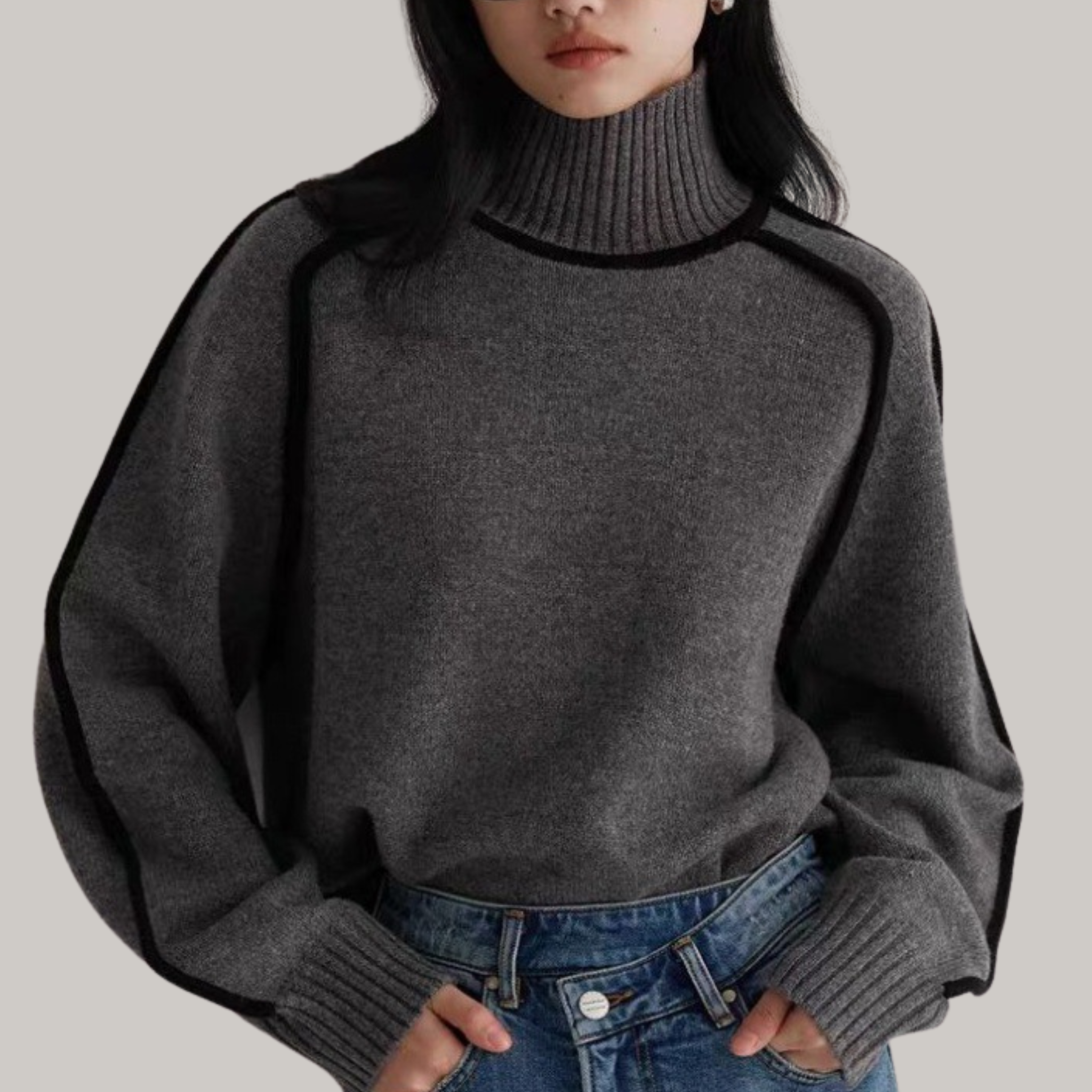 Lenoir™ | Pull à col roulé confortable