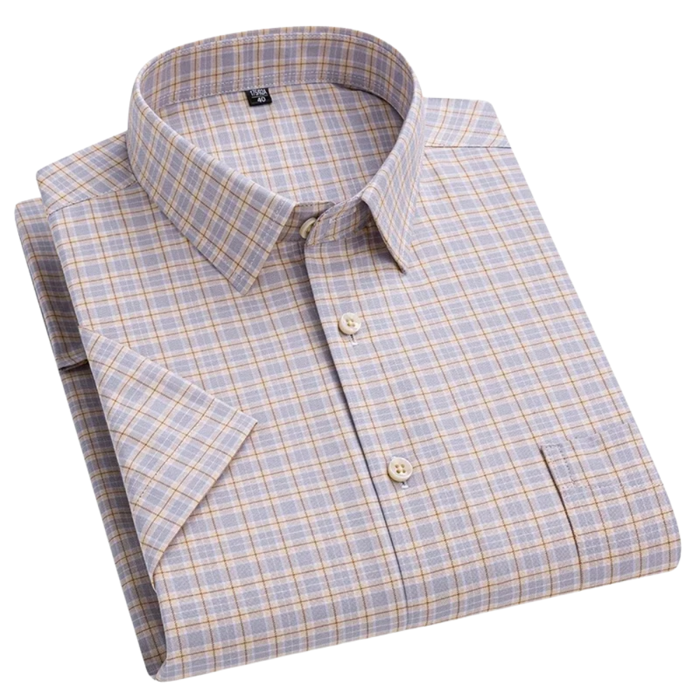 Lenoir™ | Chemise en coton à manches courtes
