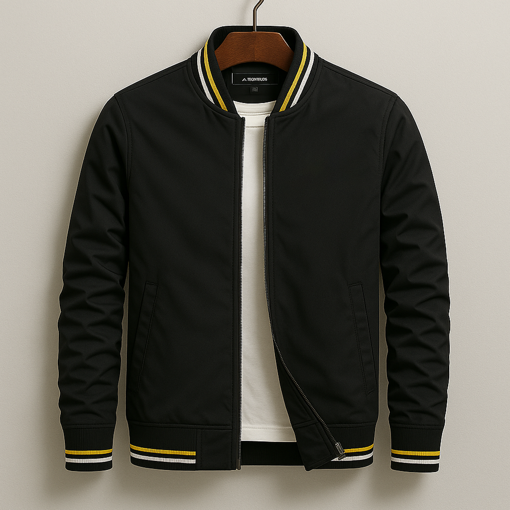 Lenoir™ | Blouson bomber élégant à rayures