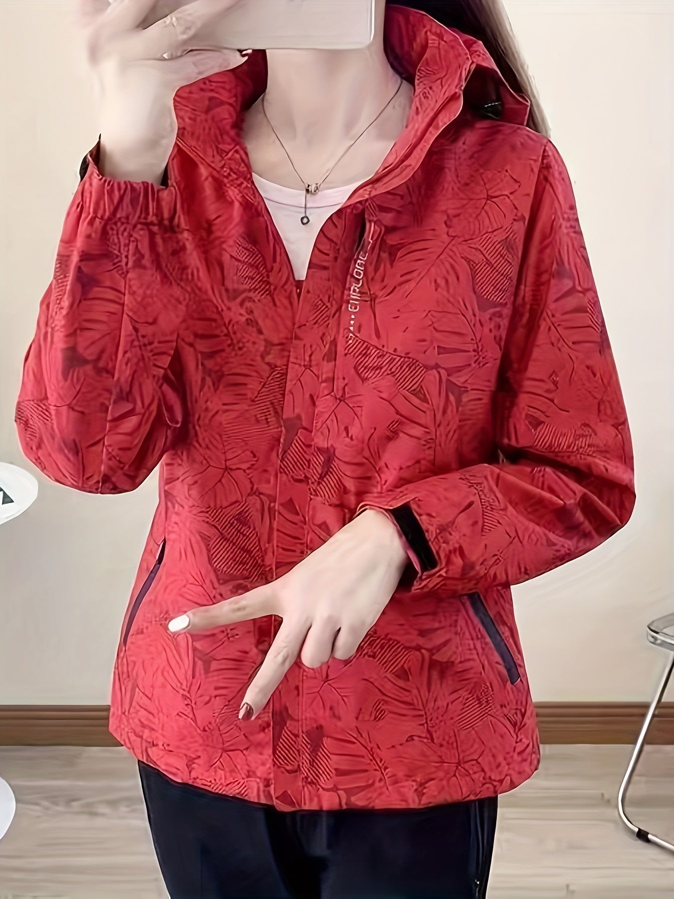 Lenoir™ | Veste coupe-vent imprimée