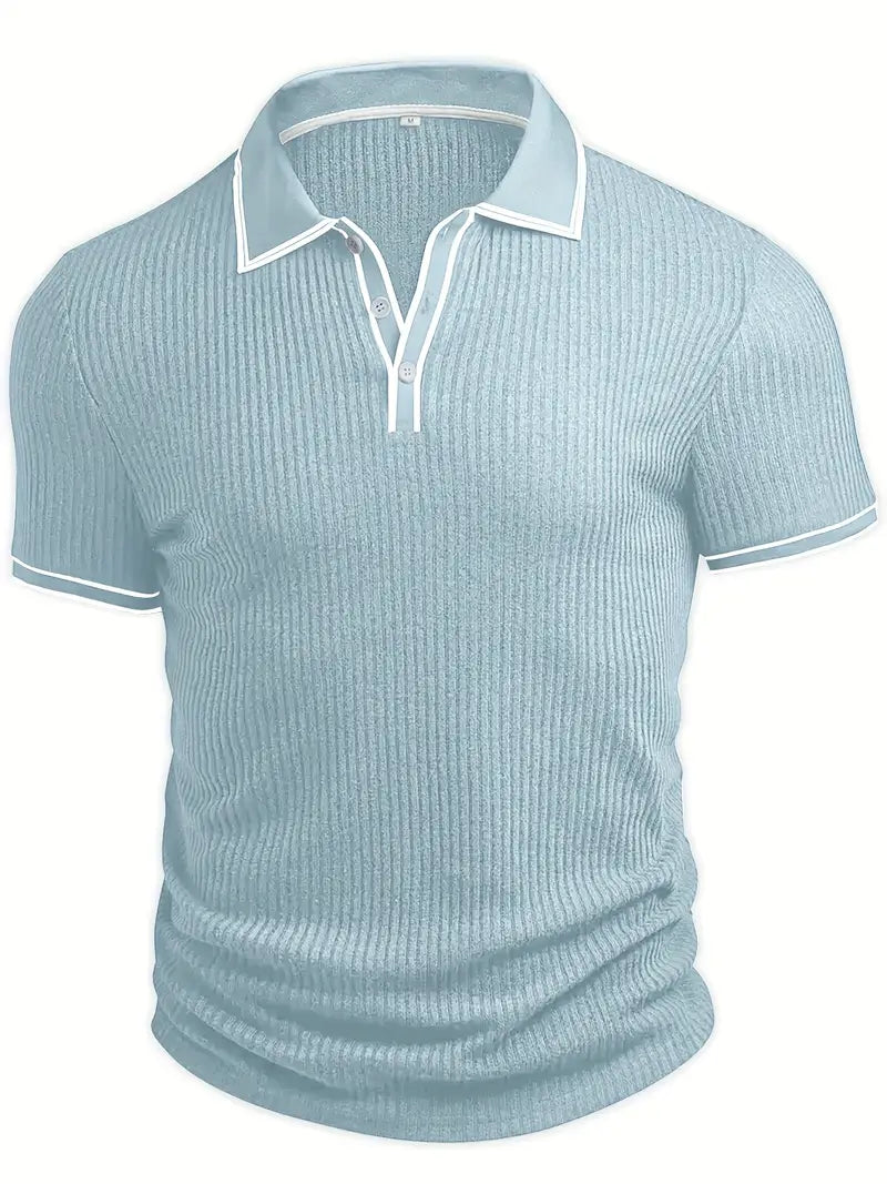 Lenoir™ | Polo élégant à manches courtes