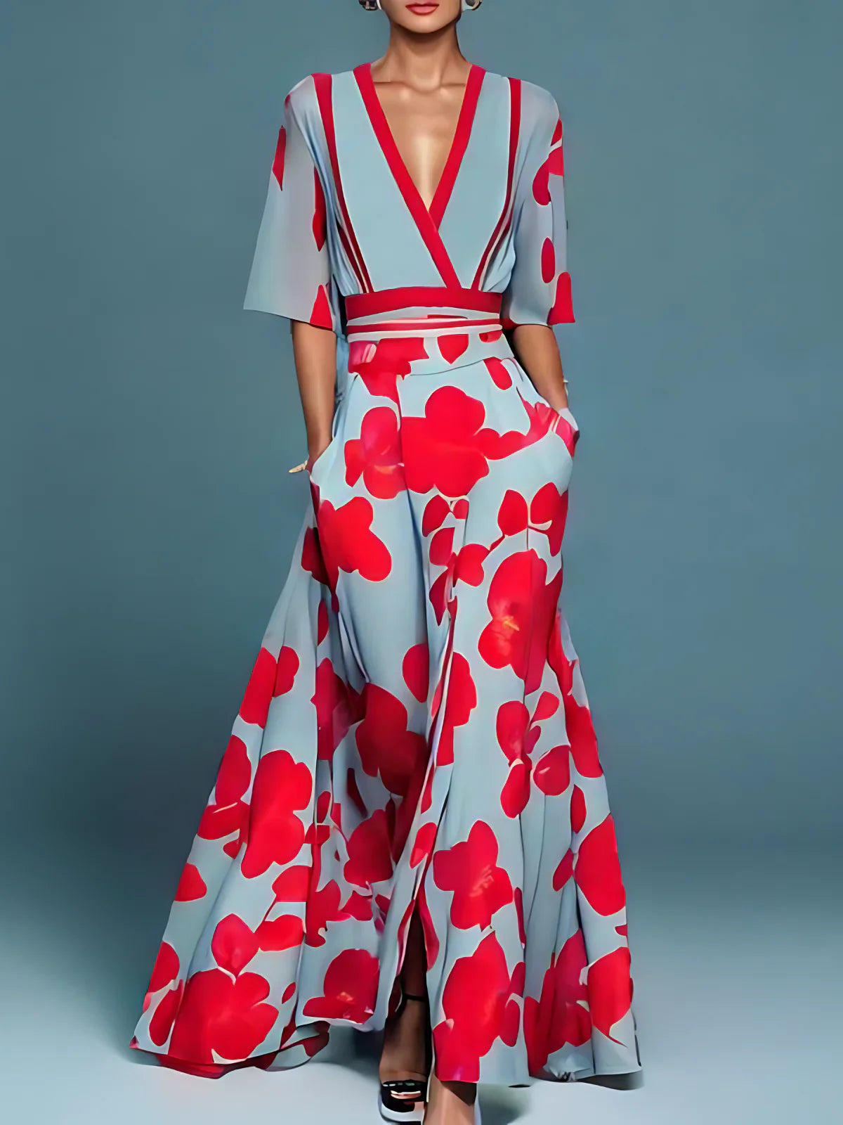 Lenoir™ - Robe Florale Élégante - Ressentez-vous en Confiance