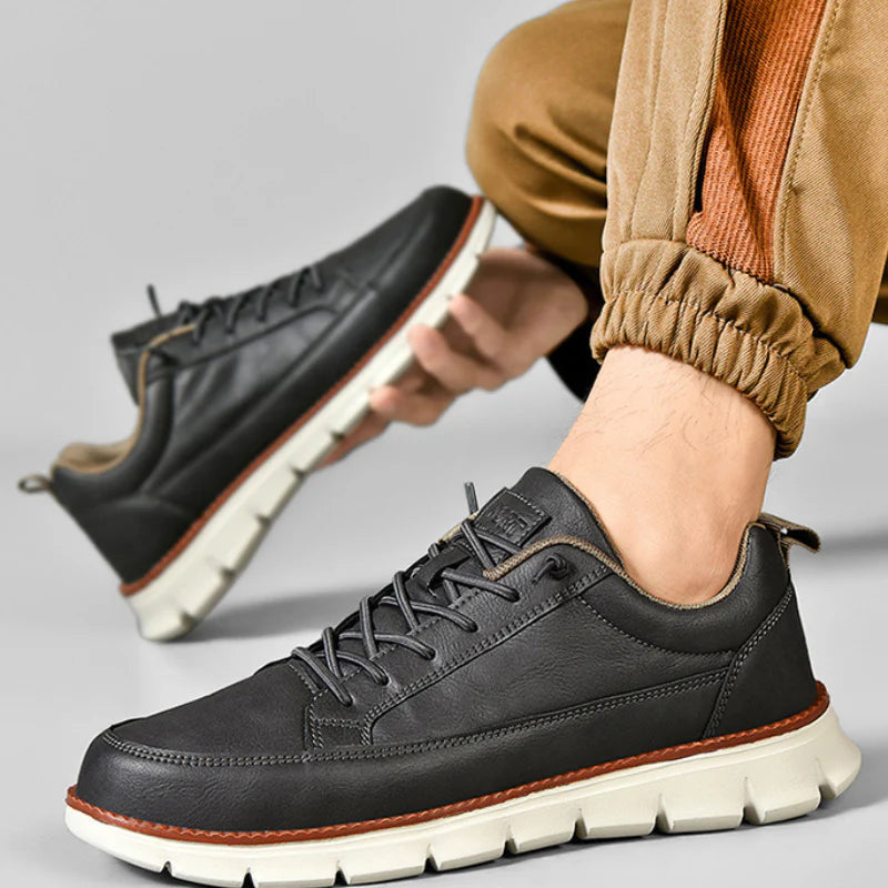 Lenoir™ | Baskets en cuir respirant