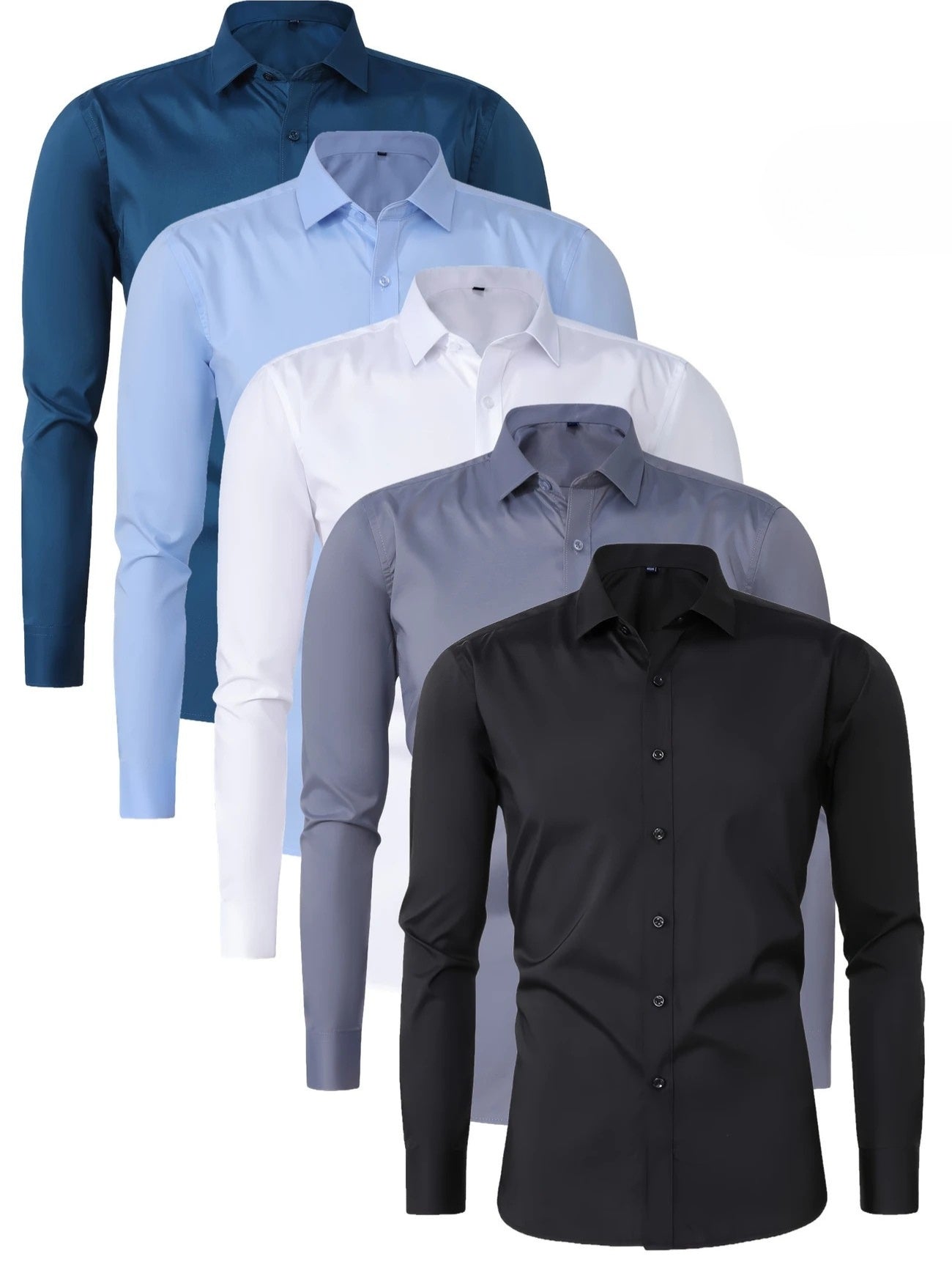 Savrani™ | Elegante camicia a maniche lunghe con bottoni
