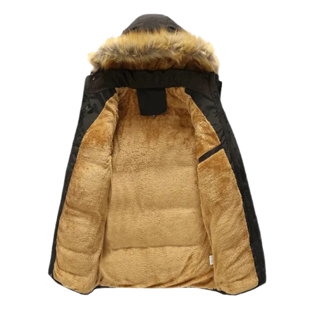 Lenoir™ | Veste d'hiver en polaire matelassée élégante