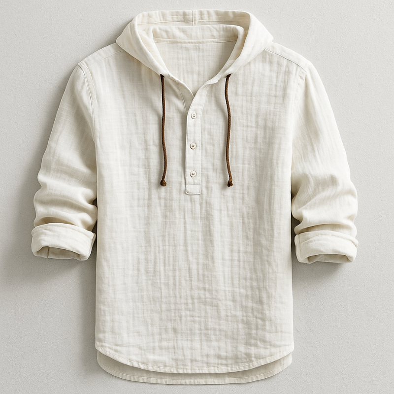Lenoir™ | CHEMISE DE LUXE AVEC CAPUCHE