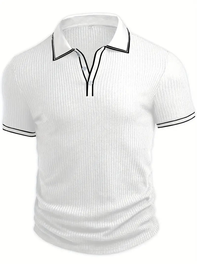 Lenoir™ | Polo élégant à manches courtes