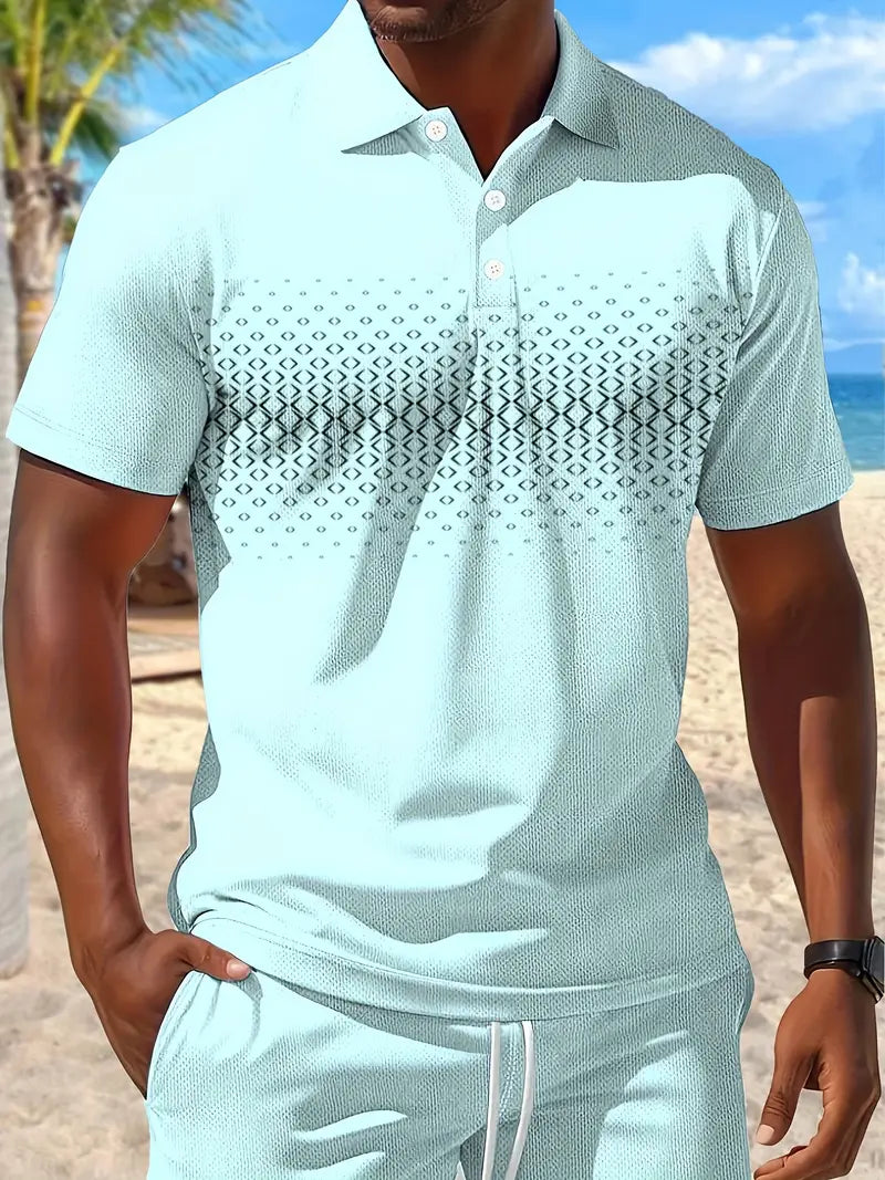 Lenoir™ | Ensemble d’été deux pièces à manches courtes