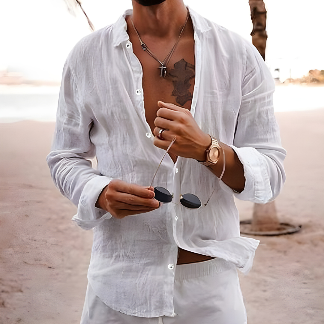 Lenoir™ | Chemise d’été en coton naturel