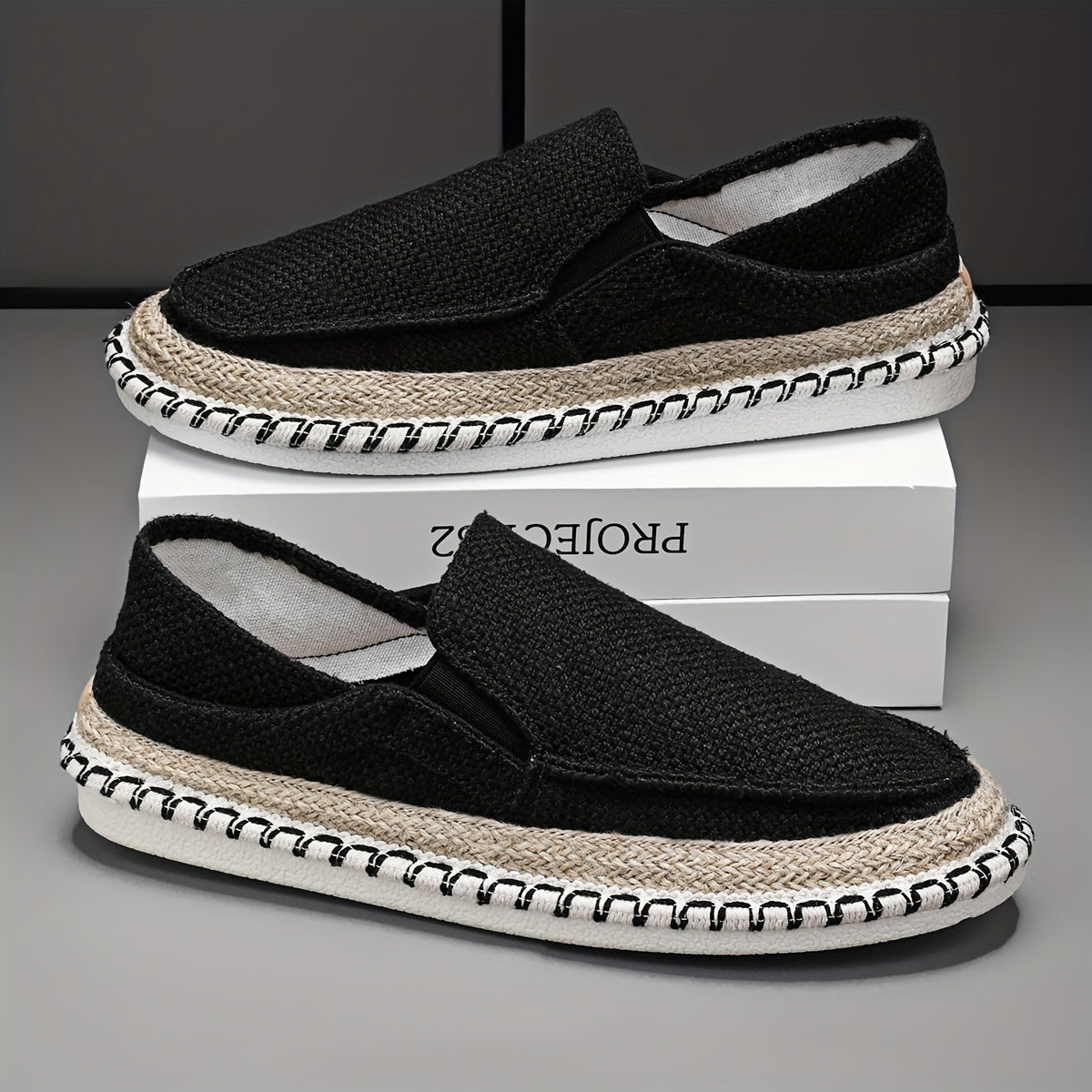 Lenoir™ | Chaussures sans lacets à motif marin