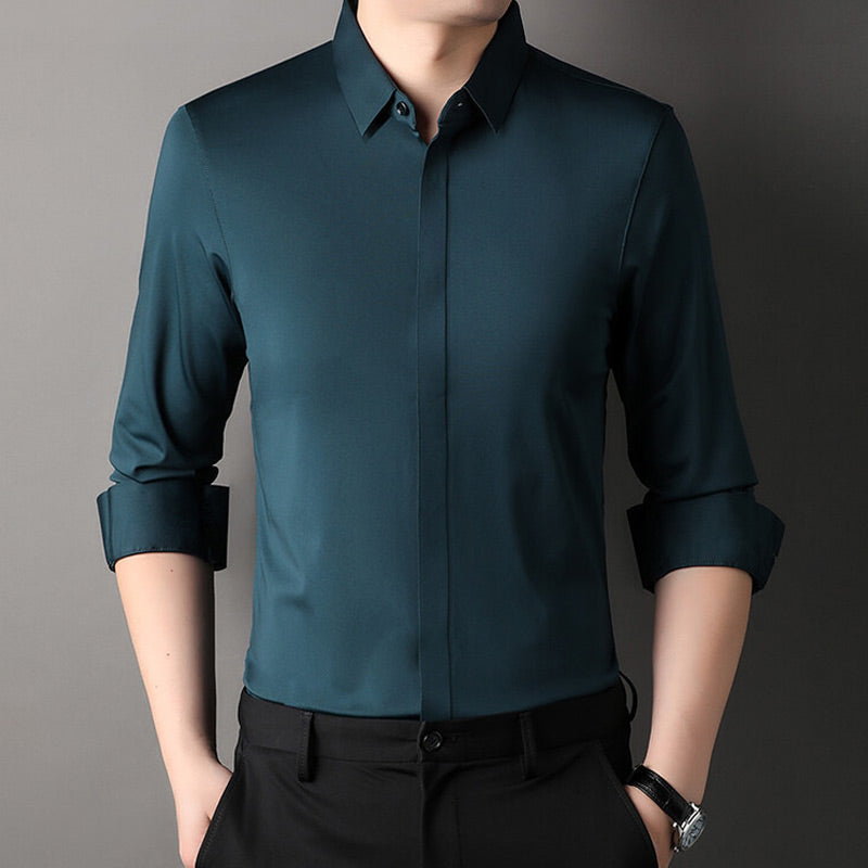 Lenoir™ | Chemise stretch infroissable pour homme