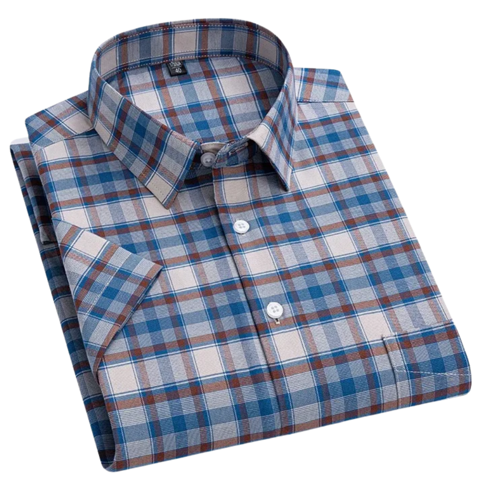 Lenoir™ | Chemise en coton à manches courtes