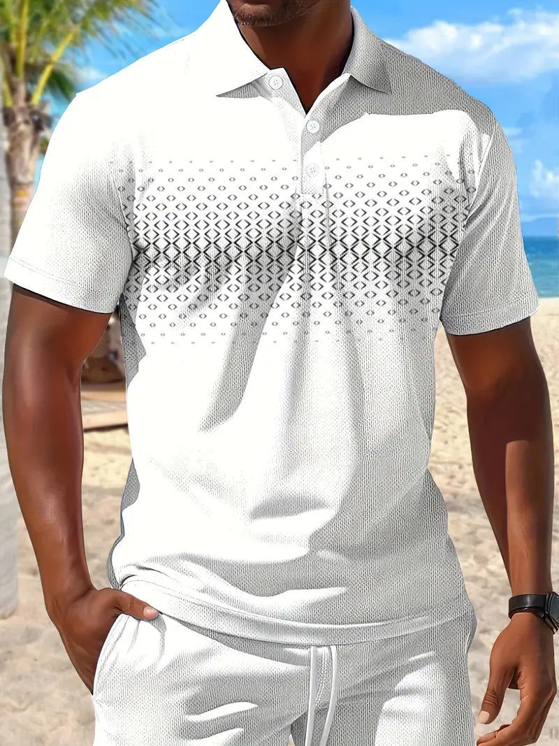 Lenoir™ | Ensemble d’été deux pièces à manches courtes