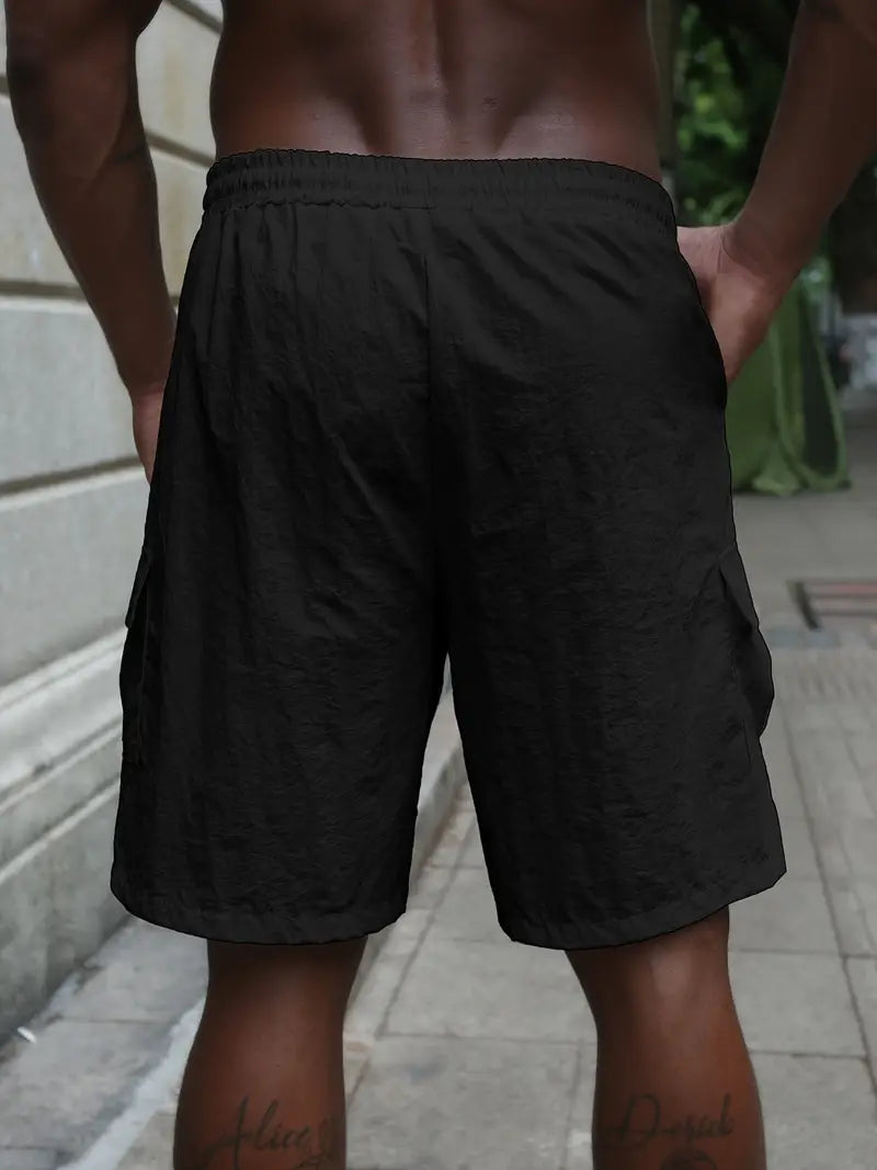 Lenoir™ | Short respirant à taille élastique