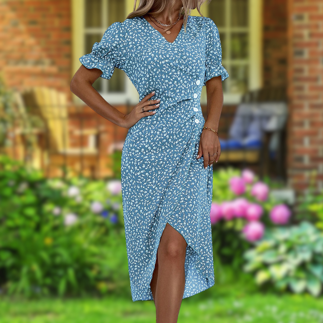 Lenoir™ | Robe Élégante Pétales