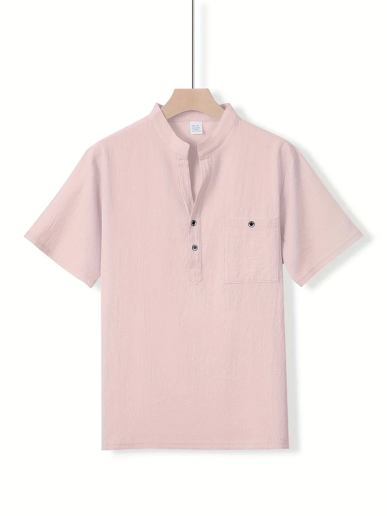 Lenoir™ | Chemise décontractée à manches courtes boutonnée