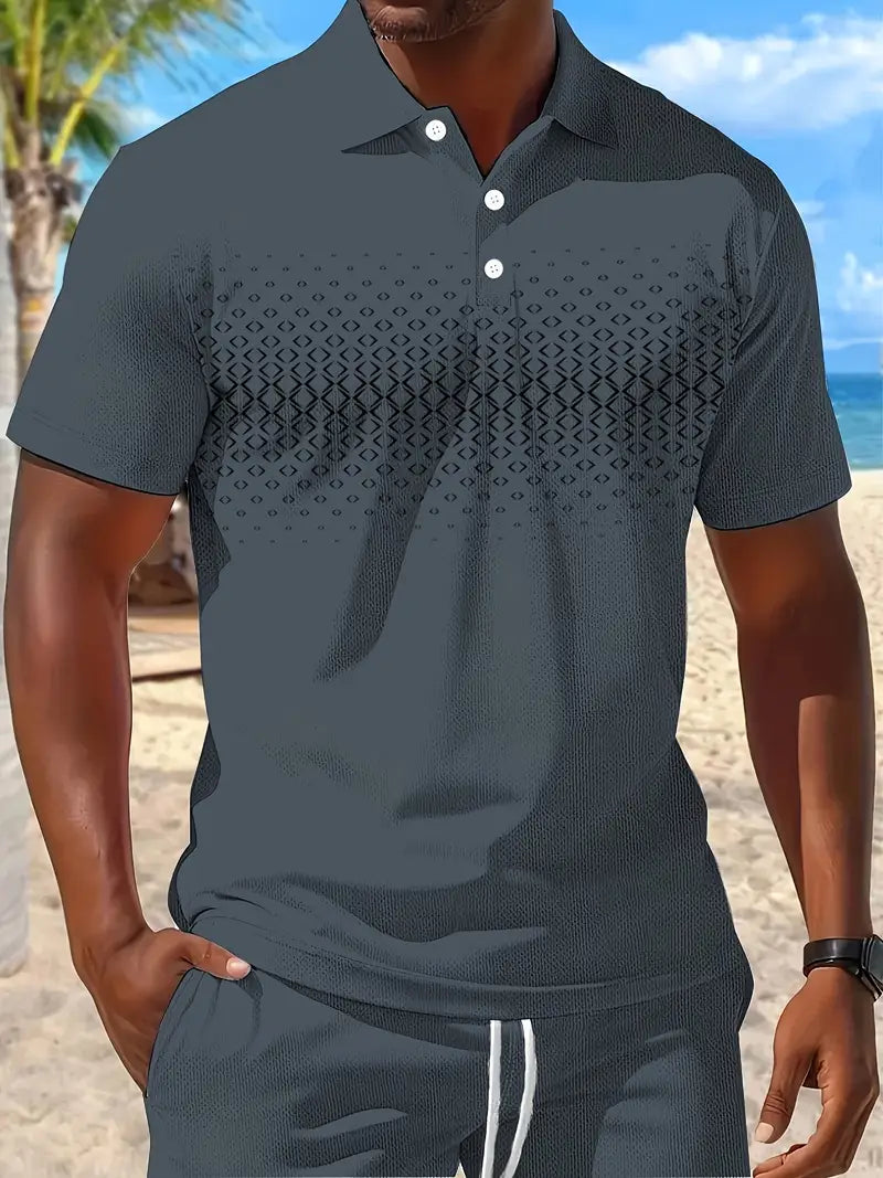 Lenoir™ | Ensemble d’été deux pièces à manches courtes