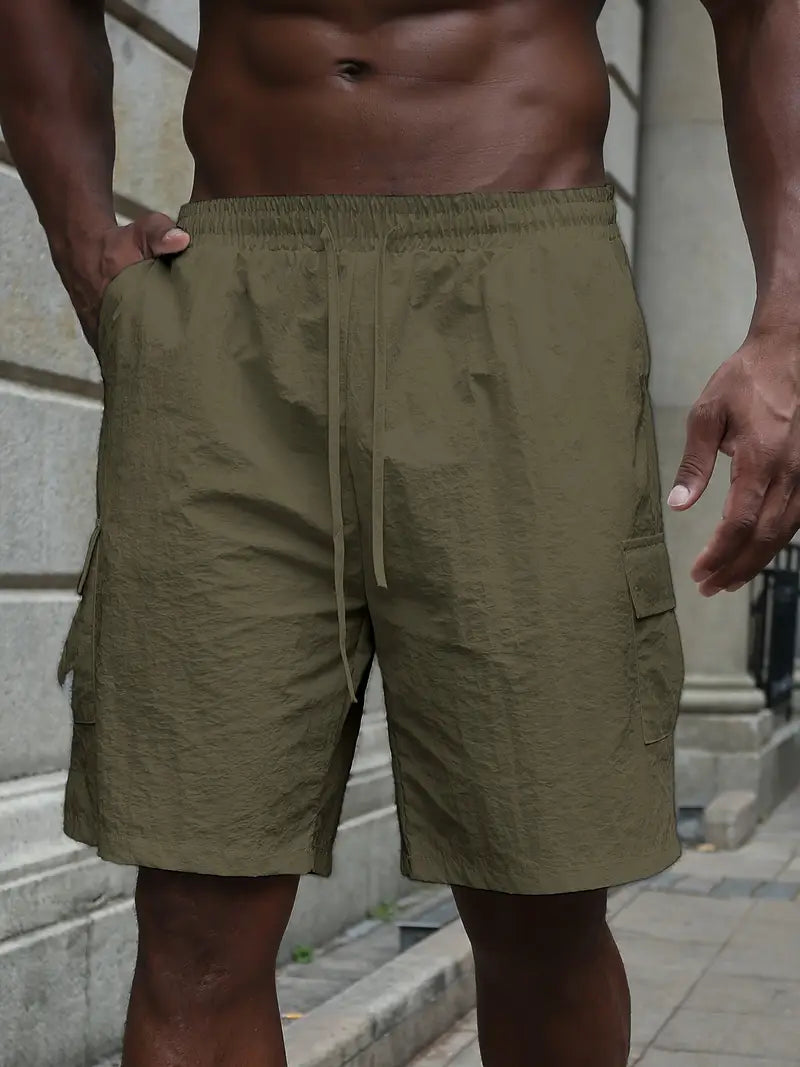 Lenoir™ | Short respirant à taille élastique
