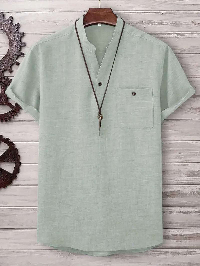 Lenoir™ | Chemise à manches courtes avec poche poitrine