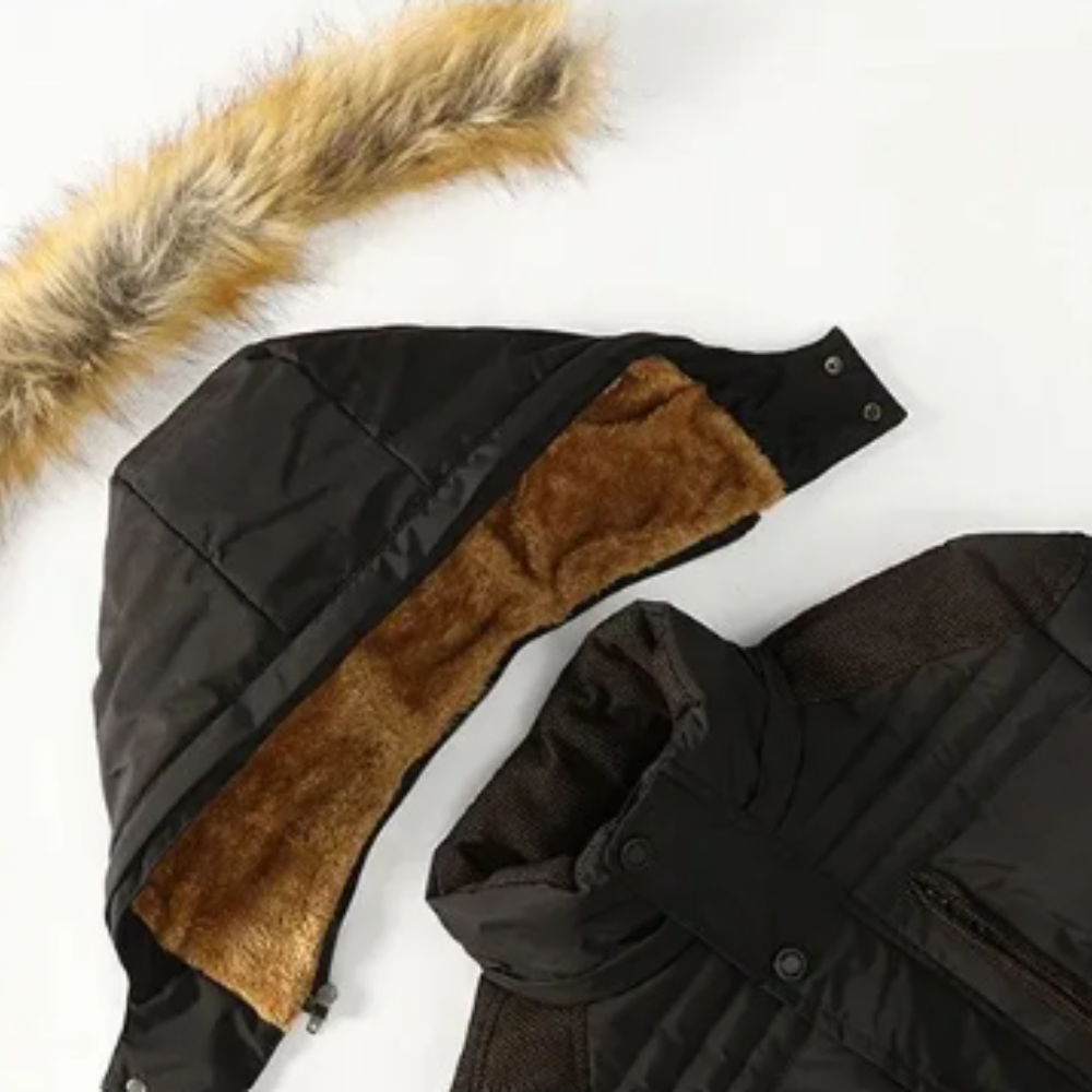 Lenoir™ | Veste d'hiver en polaire matelassée élégante