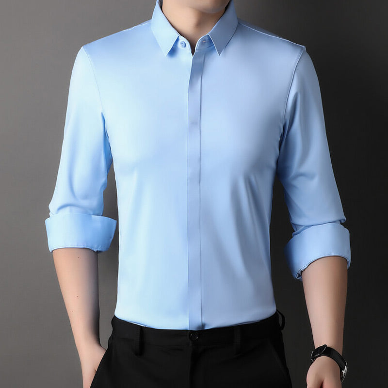 Lenoir™ | Chemise stretch infroissable pour homme