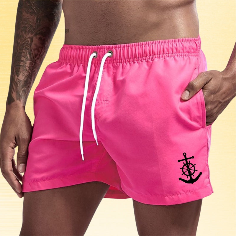 Lenoir™ - Short élégant à taille élastique avec poches