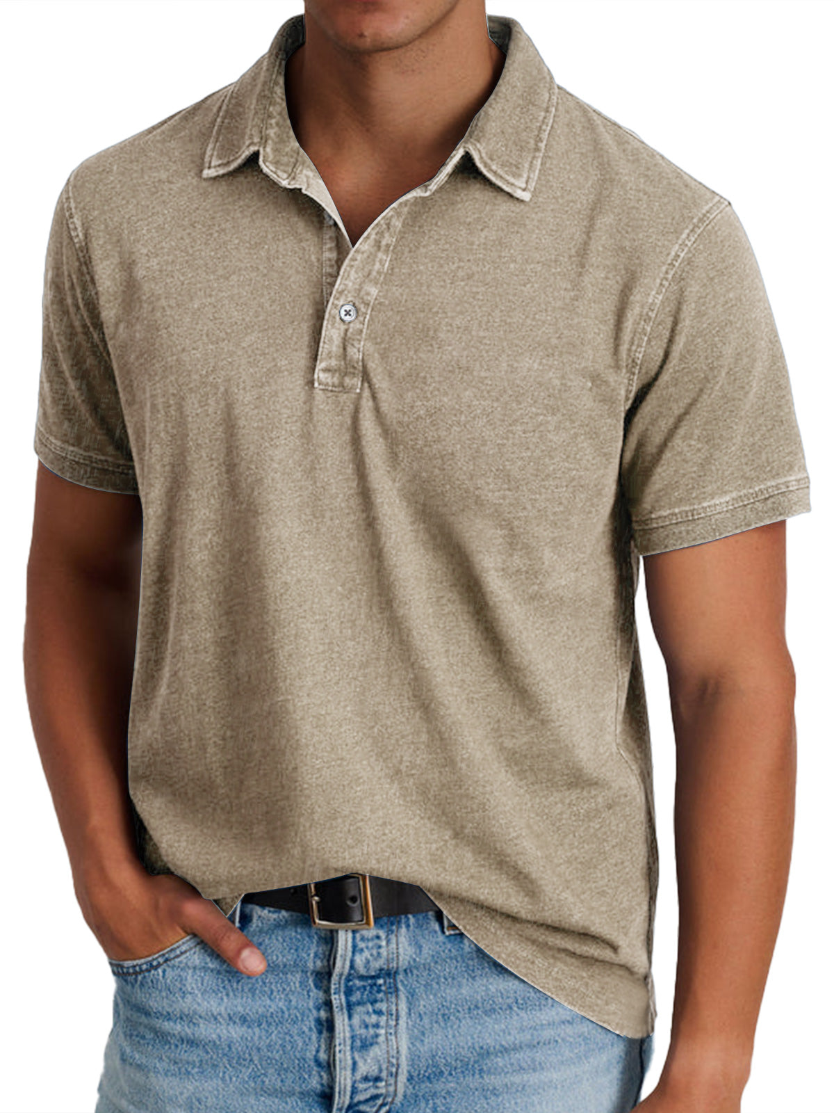 Lenoir™ | Polo avec collier pour hommes