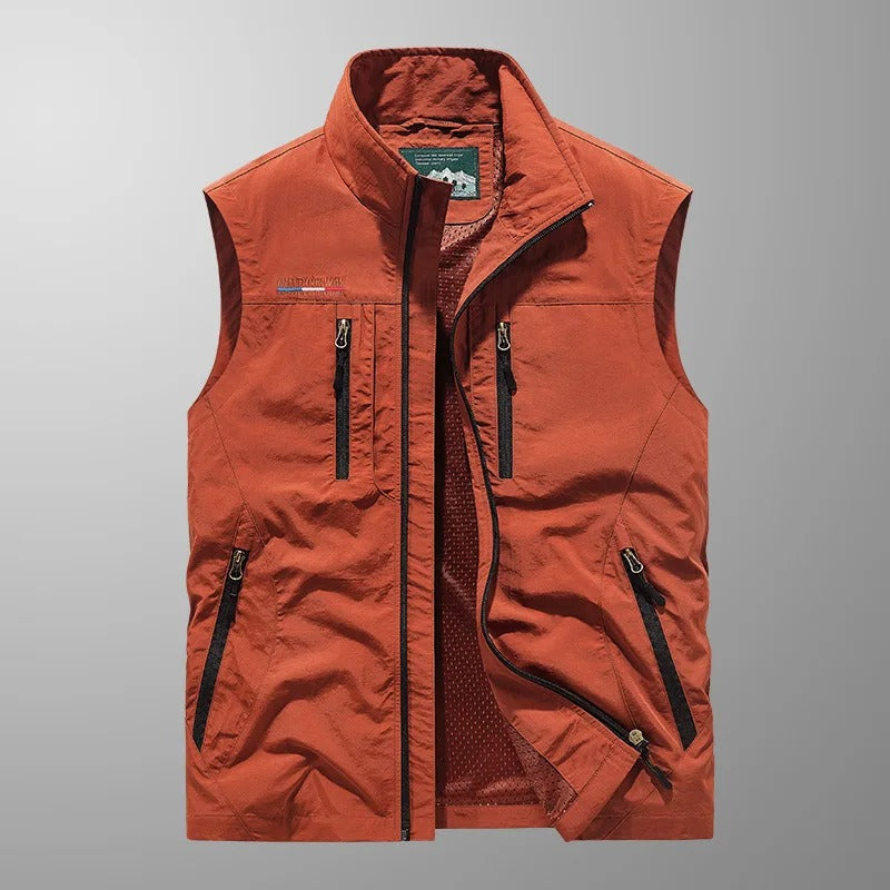 Lenoir™ | Gilet cargo respirant à multiples poches