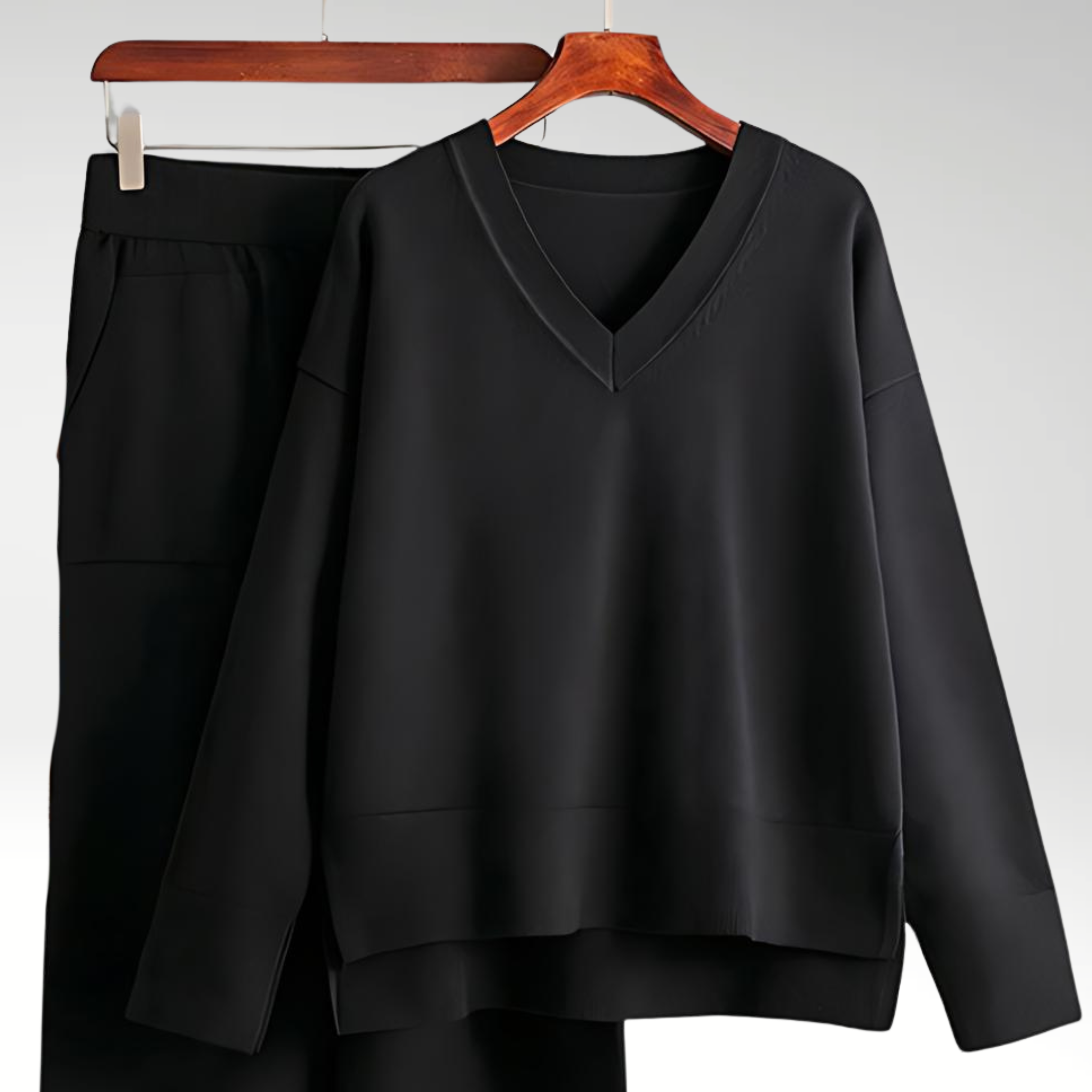 Lenoir™ | Luxe Ensemble deux pièces col V