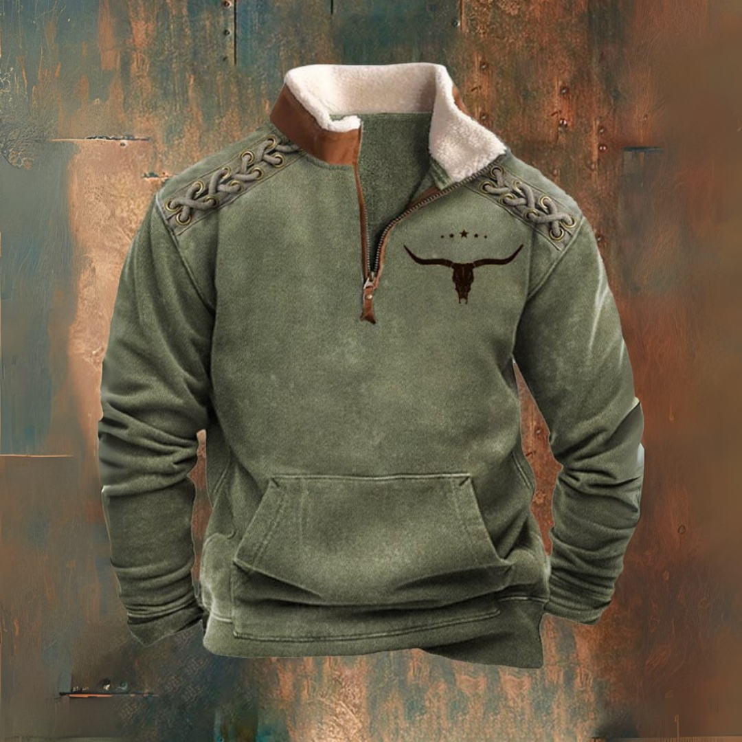 RODEO — Veste demi-zip d’automne-hiver