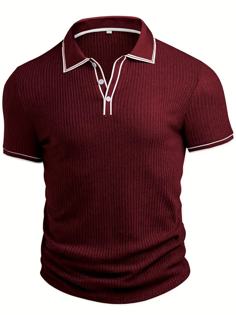 Lenoir™ | Polo élégant à manches courtes