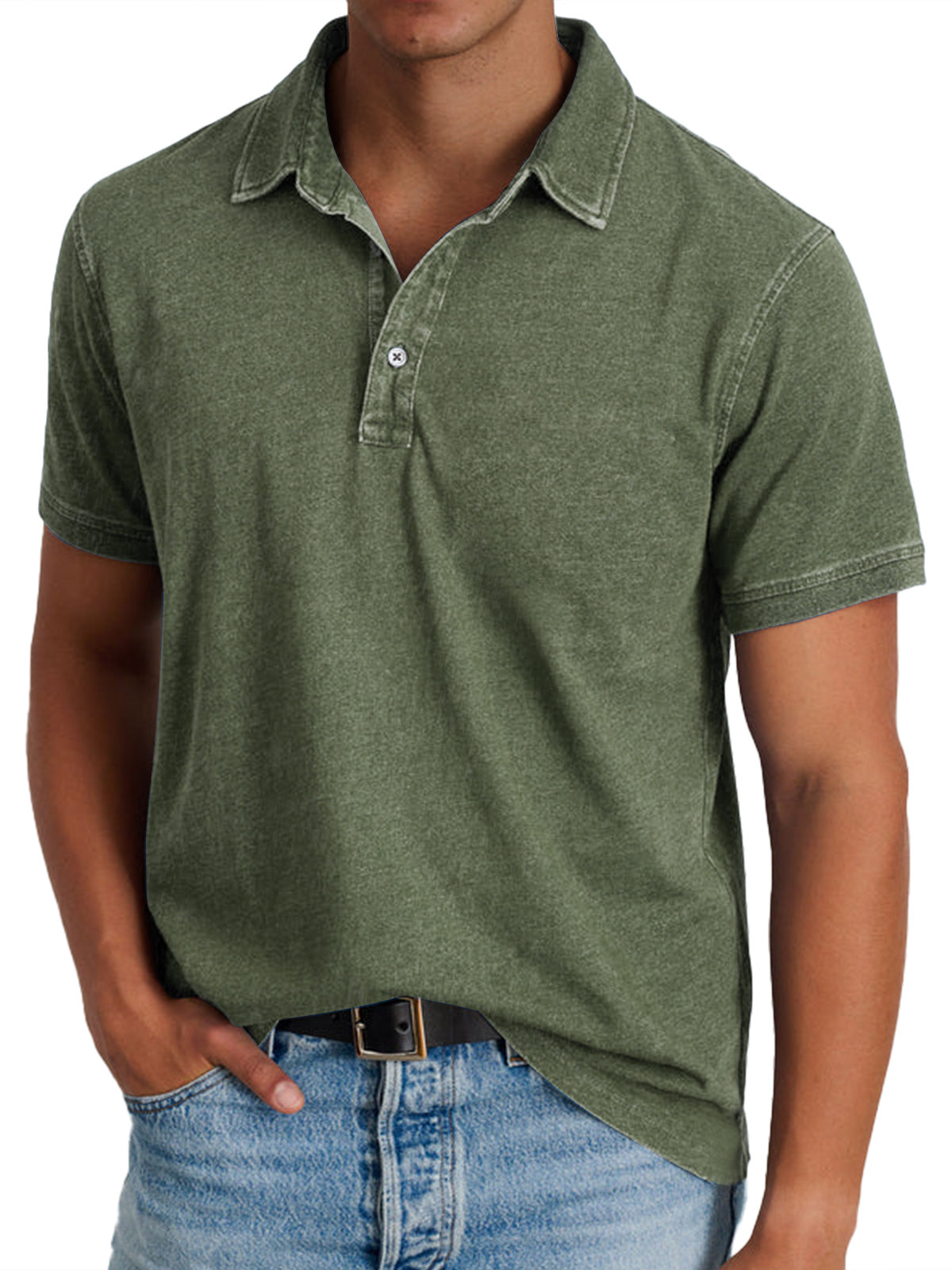 Lenoir™ | Polo avec collier pour hommes