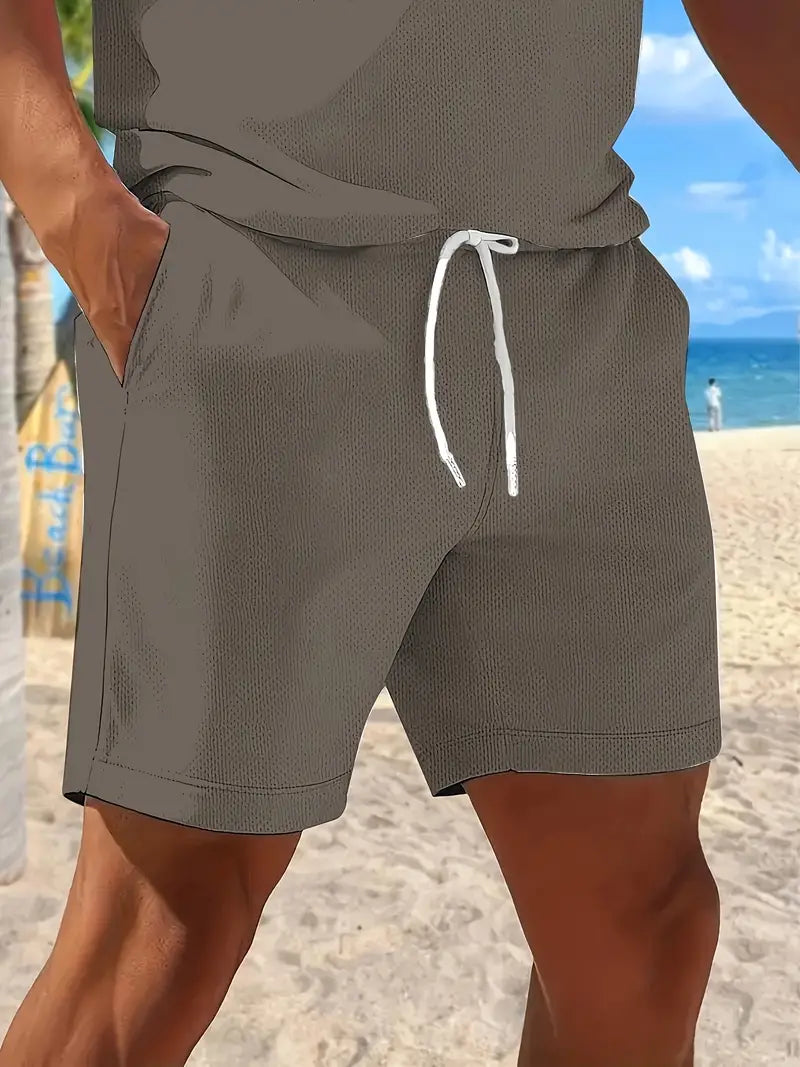 Lenoir™ | Ensemble d’été deux pièces à manches courtes