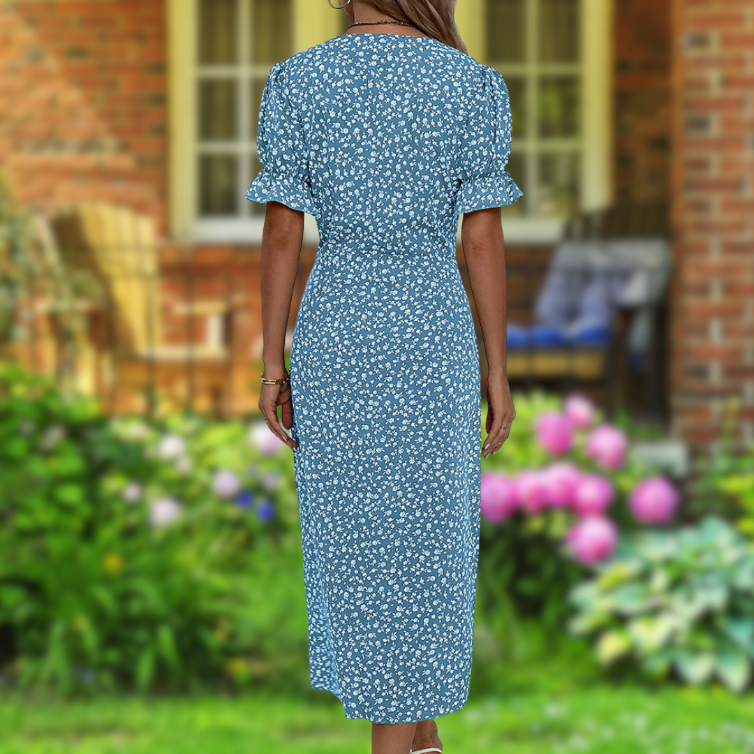 Lenoir™ | Robe Élégante Pétales