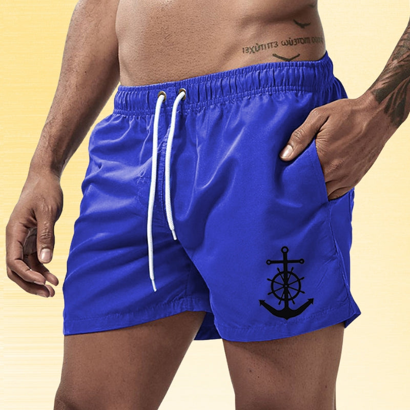Lenoir™ - Short élégant à taille élastique avec poches