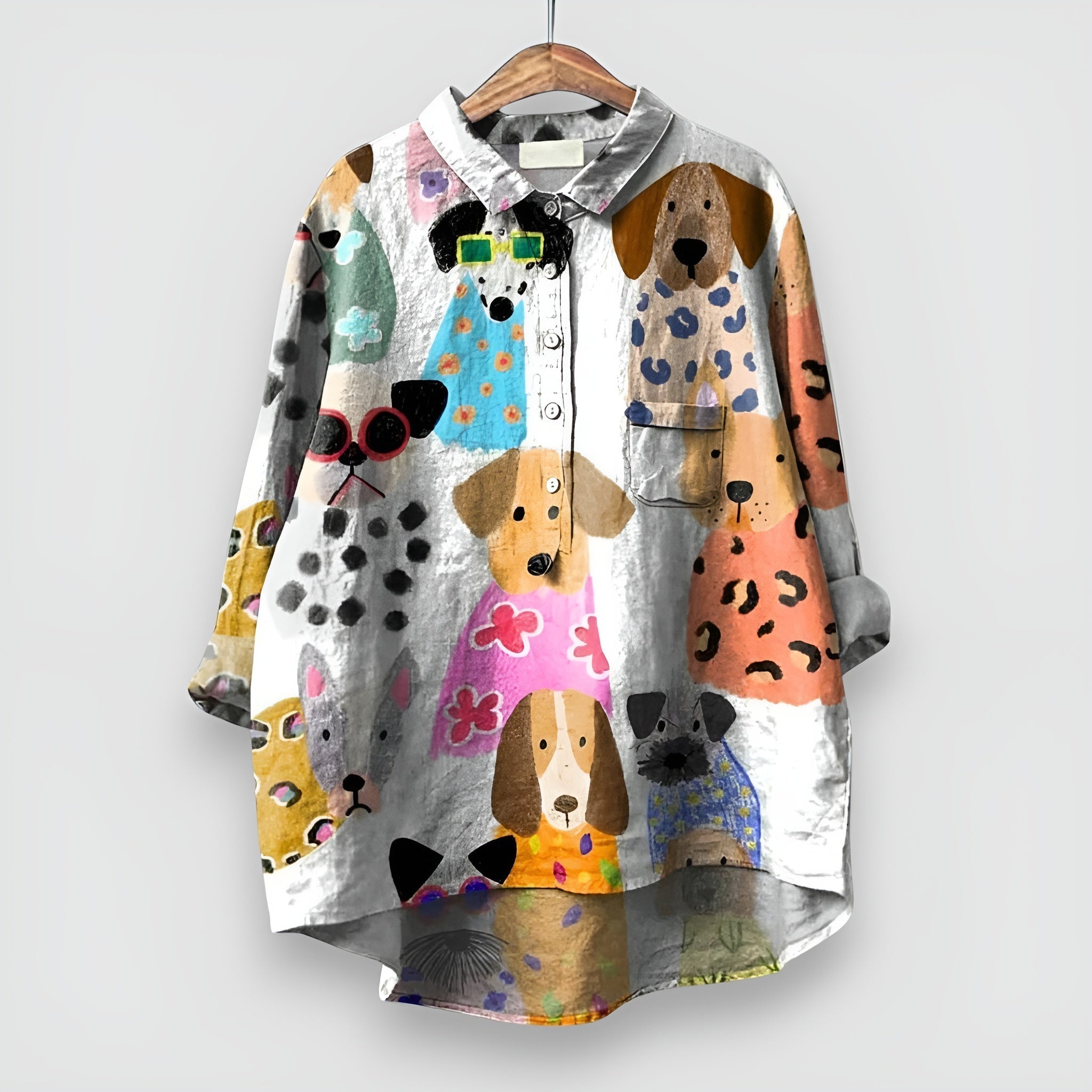 Martine™ | T-shirt pour femmes avec impression de chien