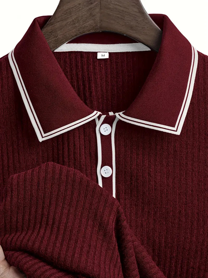 Lenoir™ | Polo élégant à manches courtes