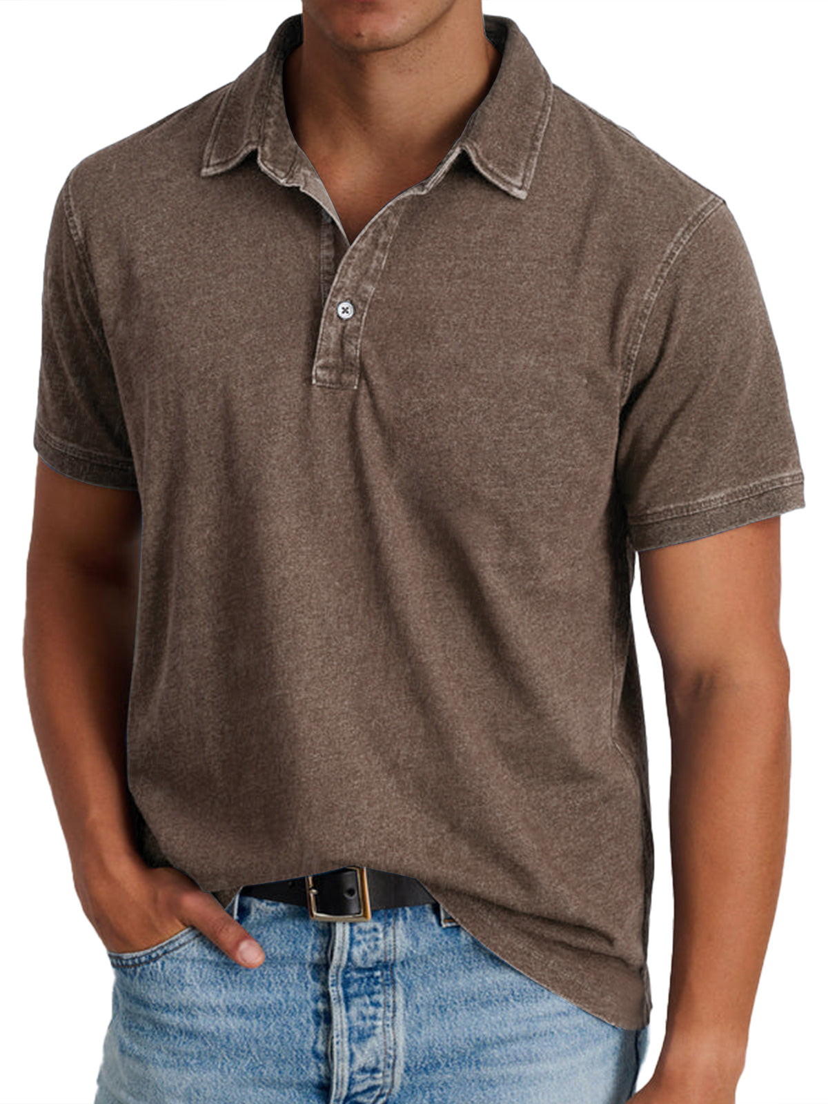 Lenoir™ | Polo avec collier pour hommes