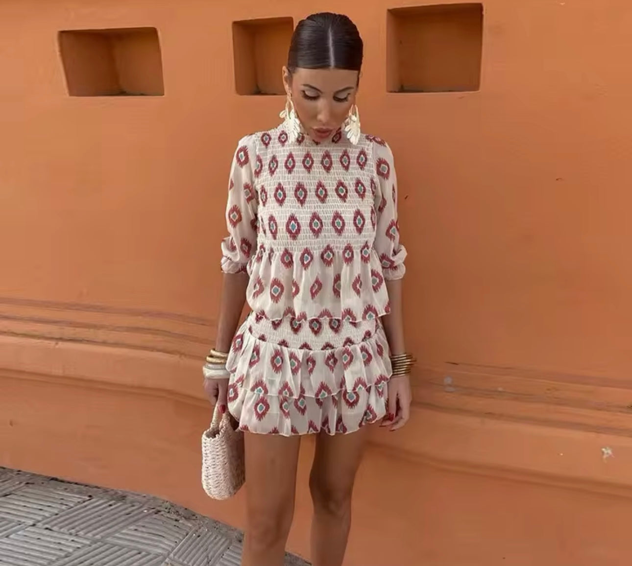 Lenoir™ | Robe courte style vintage