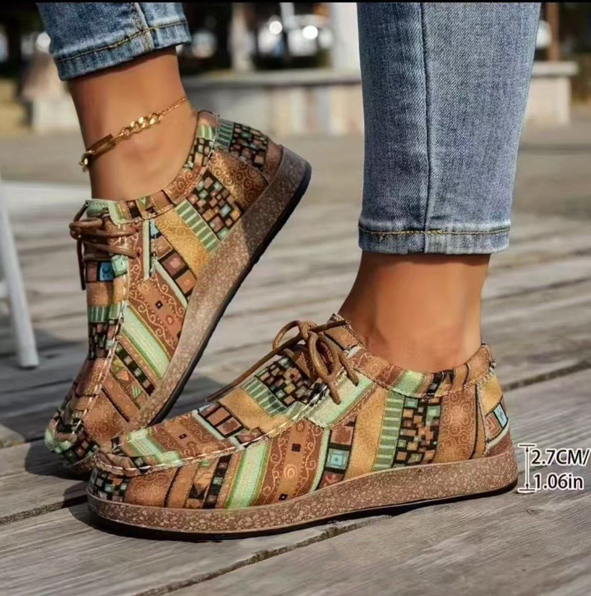 Lenoir™ | Chaussures rétro colorées pour femme